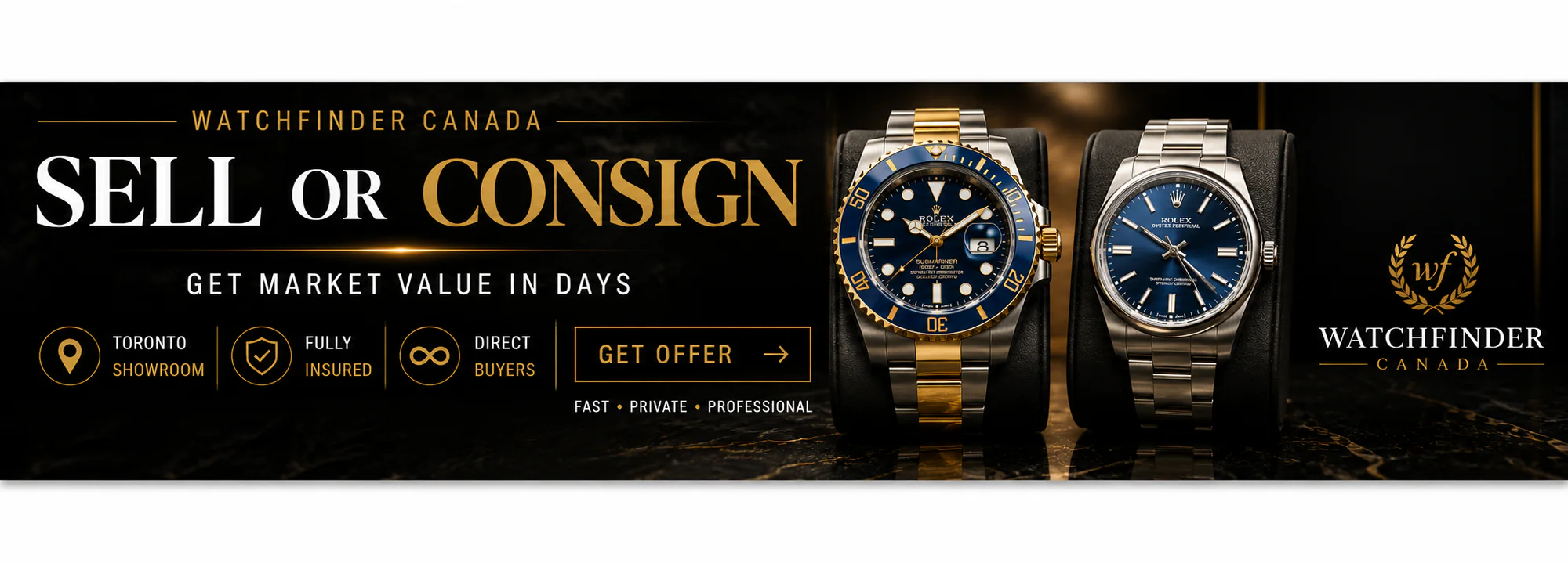 Canada's Premier Luxury Watch Destination